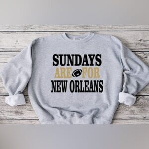 Sundays Are For New Orleans Crewneck